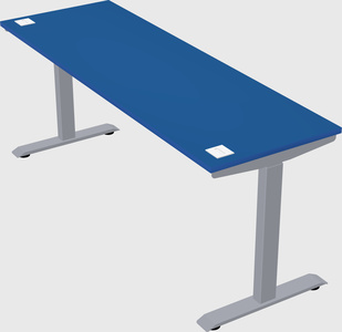 Single motor electric desk