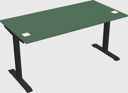 Single motor electric desk