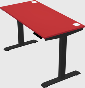 Single motor electric desk