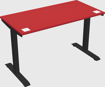 Single motor electric desk