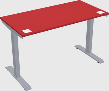 Single motor electric desk