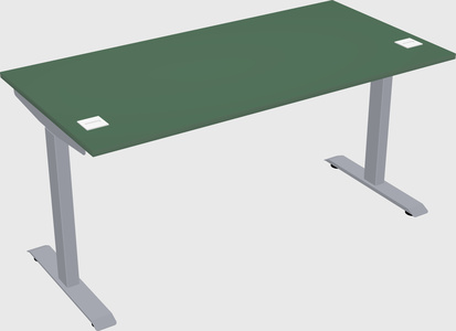 Single motor electric desk