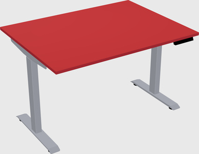 Single motor electric desk