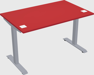 Single motor electric desk