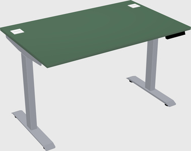 Single motor electric desk