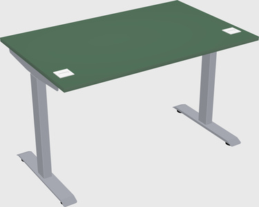Single motor electric desk