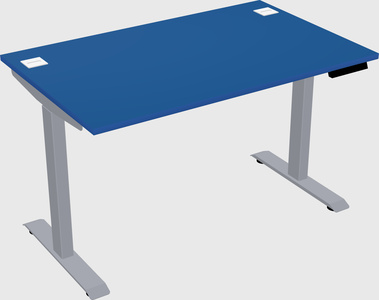 Single motor electric desk