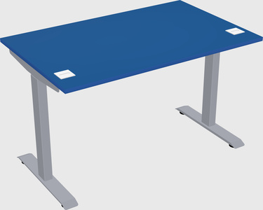 Single motor electric desk