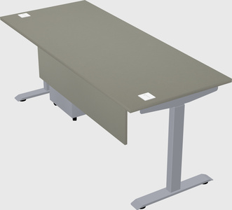 Single motor electric desk