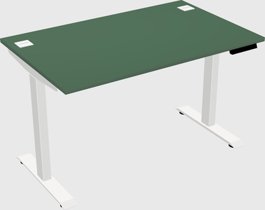 Single motor electric desk