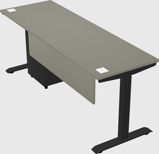 Single motor electric desk