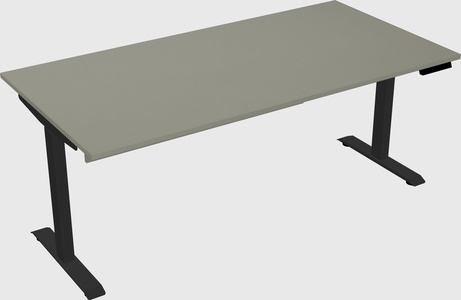 Single motor electric desk