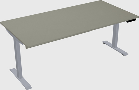 Single motor electric desk