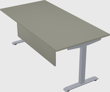Single motor electric desk