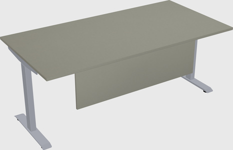 Single motor electric desk