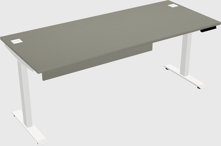 Single motor electric desk