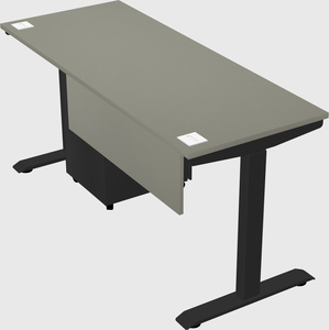 Single motor electric desk