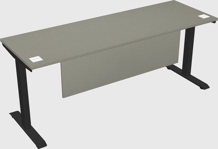 Single motor electric desk