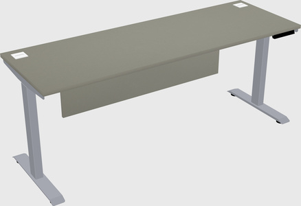 Single motor electric desk