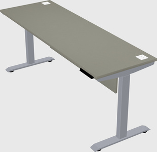 Single motor electric desk
