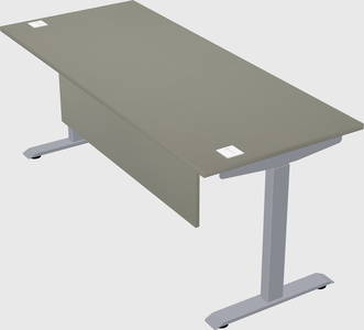 Single motor electric desk