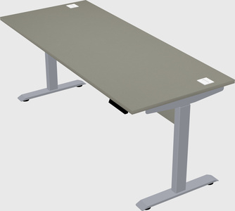 Single motor electric desk
