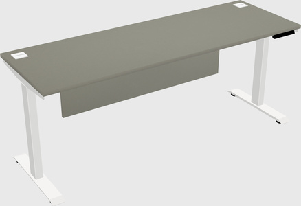 Single motor electric desk