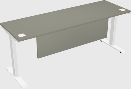 Single motor electric desk