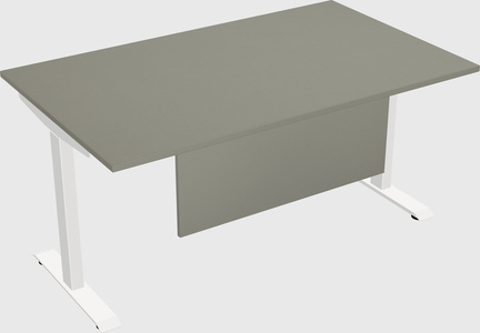 Single motor electric desk