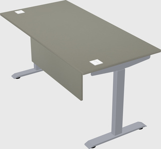 Single motor electric desk