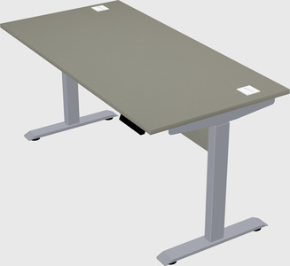 Single motor electric desk