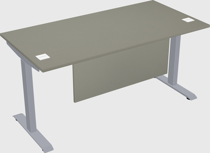 Single motor electric desk