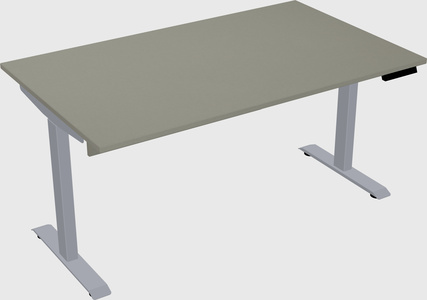 Single motor electric desk