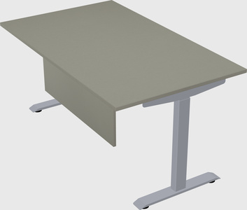Single motor electric desk