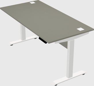 Single motor electric desk