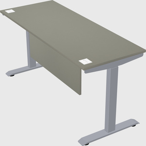 Single motor electric desk