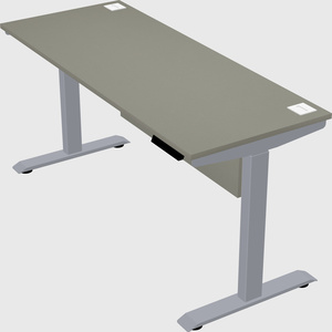 Single motor electric desk