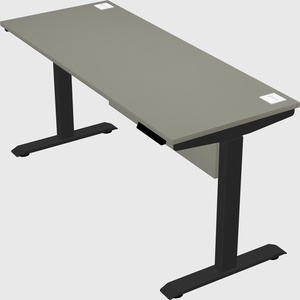 Single motor electric desk