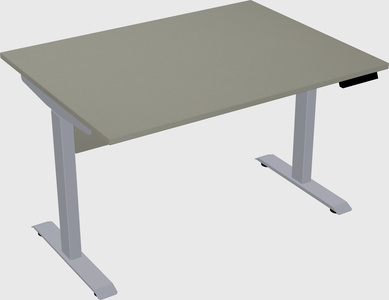 Single motor electric desk