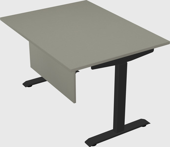 Single motor electric desk