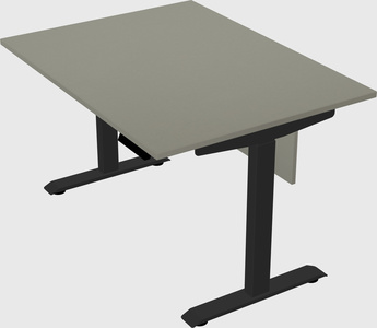 Single motor electric desk