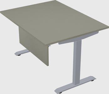 Single motor electric desk
