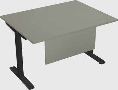 Single motor electric desk