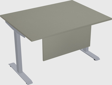 Single motor electric desk