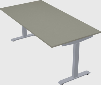 Single motor electric desk