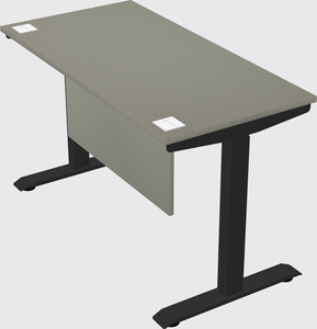 Single motor electric desk