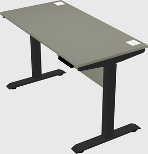 Single motor electric desk
