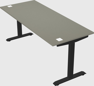 Single motor electric desk