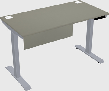 Single motor electric desk
