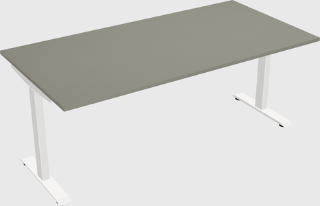 Single motor electric desk